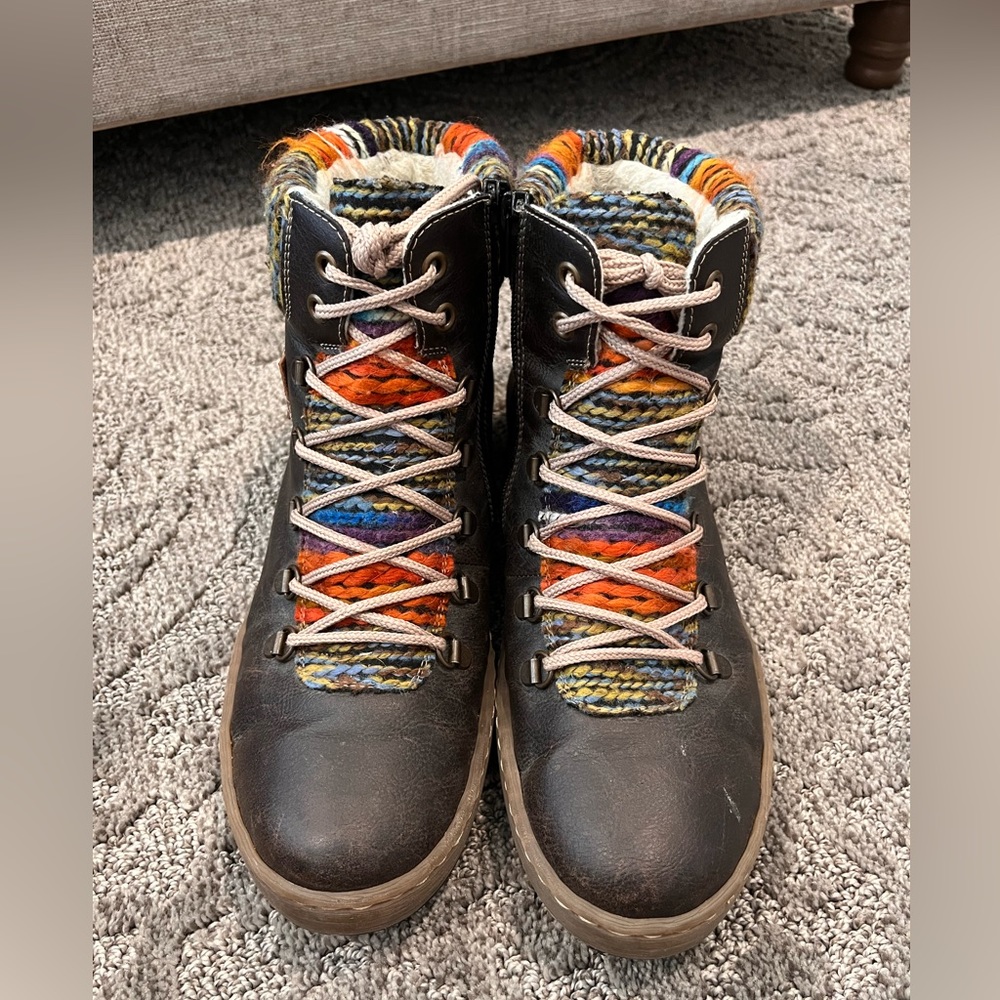 Loved boots but just a little too tight for me. My loss your gain. Orig. $116